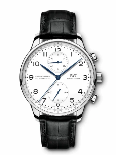 IWC Portugieser Chronograph "150 Years" Stainless Steel / White IW3716-02 (IW371602)